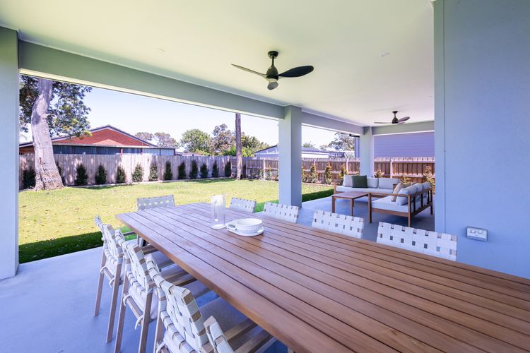 Alfresco dining area 