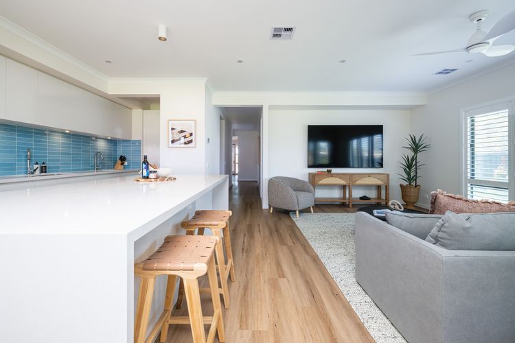 Smart TV in the living area 