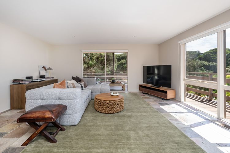 Another lounge area with a Smart TV
