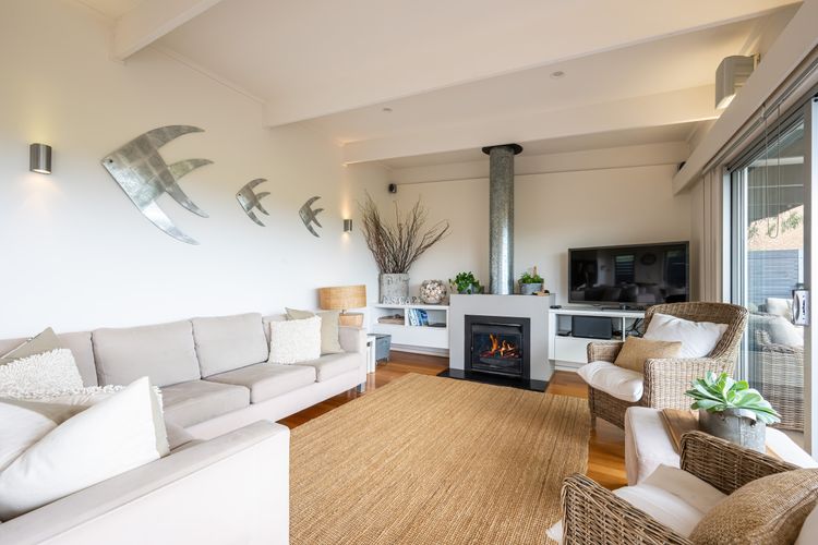 Lounge area with Smart TV