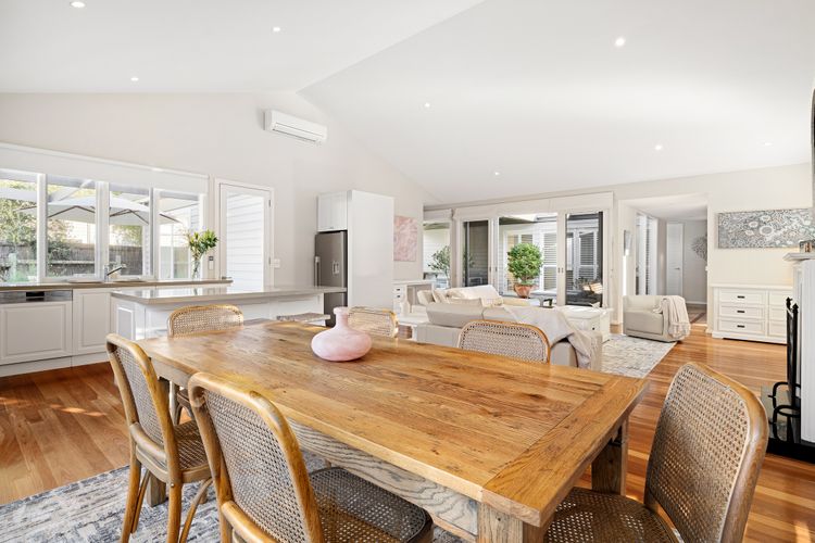Dining area near the kitchen