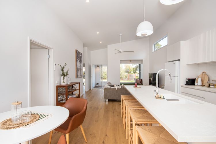 Kitchen and dining area
