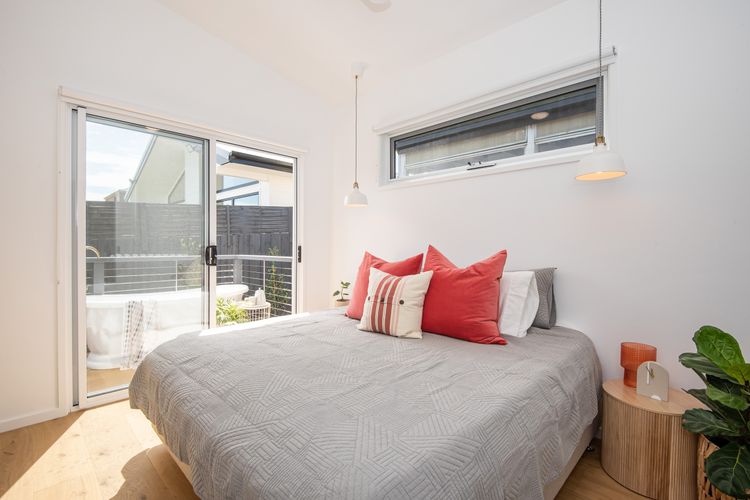 Bedroom 2 with king bed and ensuite