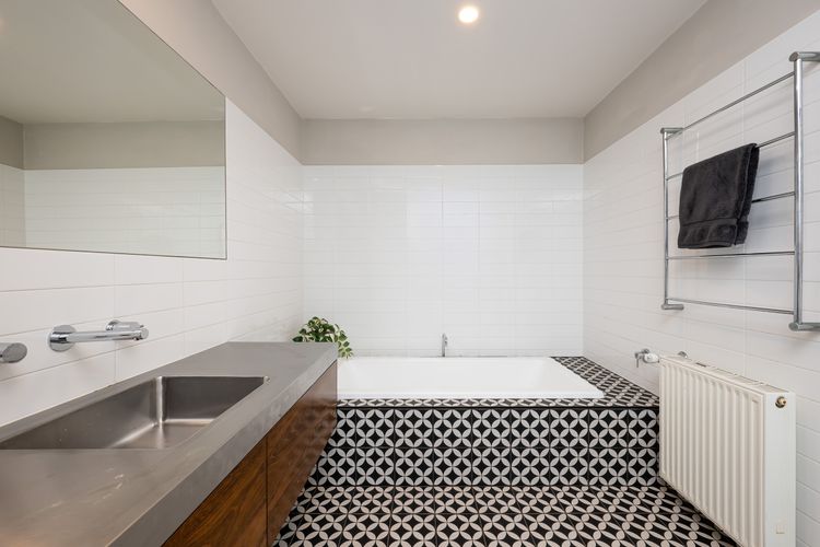 Bathroom with Bath