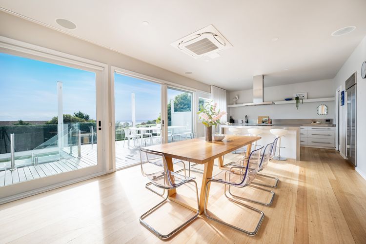 Dining Table and Kitchen