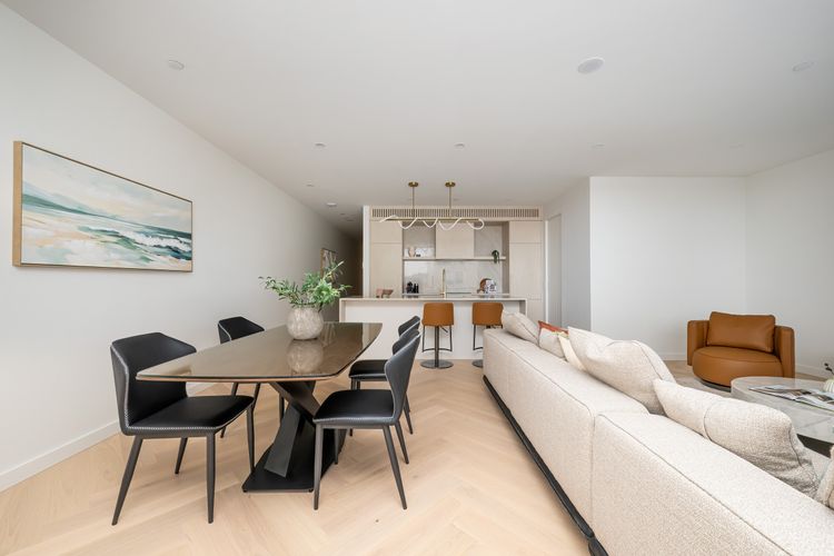 Lounge Dining and Kitchen 