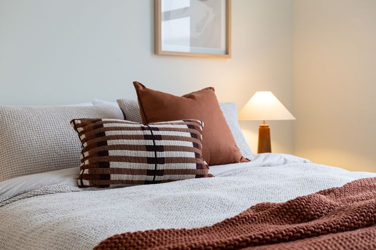 Large  2nd Bedroom with BIR and Queen Bed 