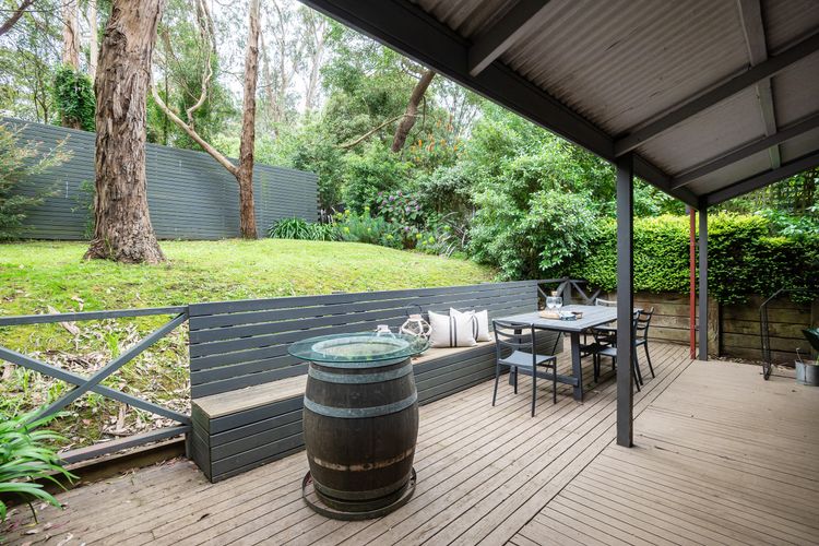 Under cover outdoor area