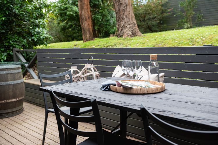 Alfresco dining area