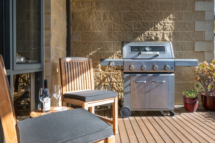 Plumbed BBQ