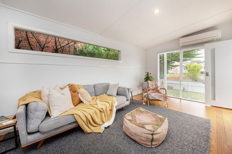 Comfortable living area with split system