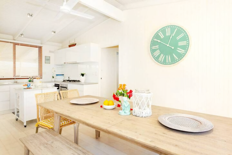 Wooden dining table 