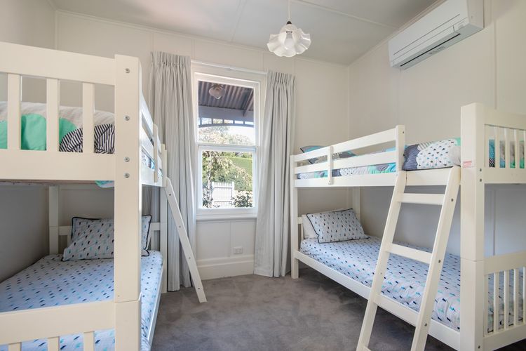 Bedroom 4 with two single bunks (air conditioning)