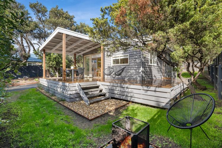 FIRE PIT - DECK HAS NEW RAILING 