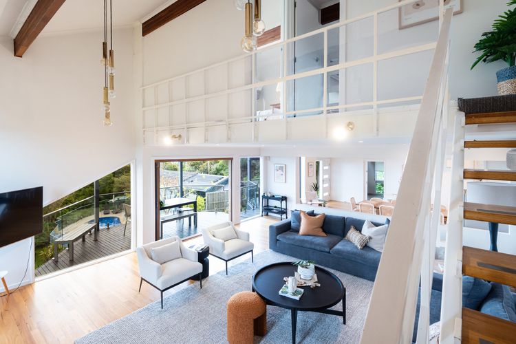 Enjoy our spacious living room, where comfort and entertainment meets to create the ultimate relaxation haven.