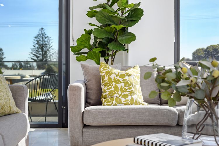 Luxe décor throughout 