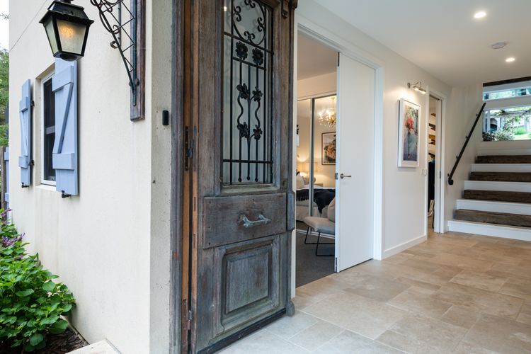 It's more than a hallway. This is the focal point of the house where we welcome guests.