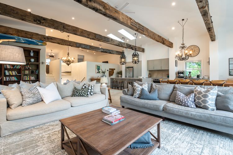 Main living with smart tv 