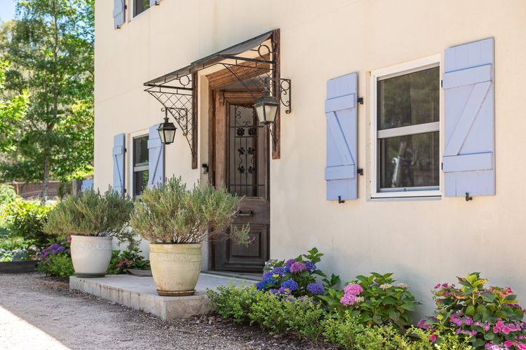 Step outside and behold the captivating outdoor view of our house.