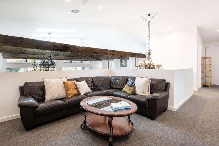 Welcome to our second living area.