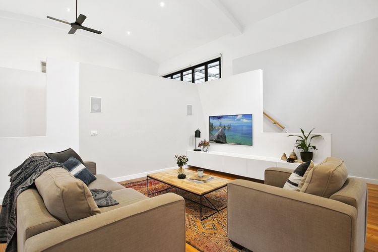 Living Room with Smart TV