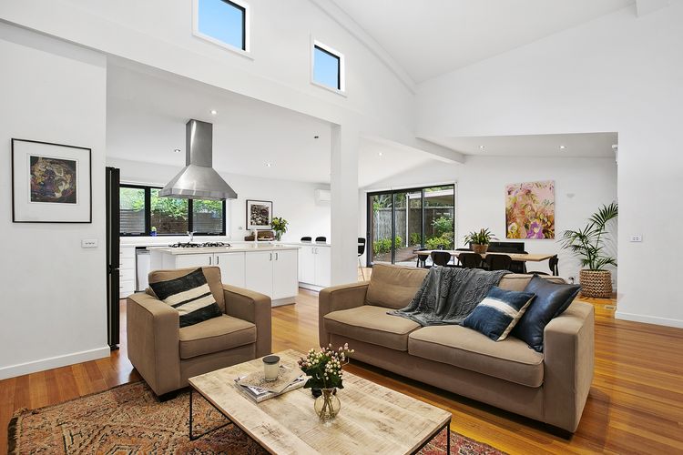 Living Room with Smart TV