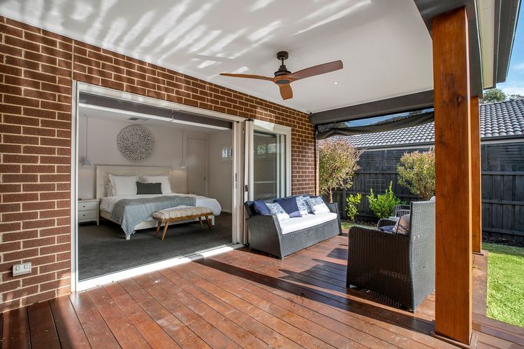 Master Bedroom leading out to entertaining deck