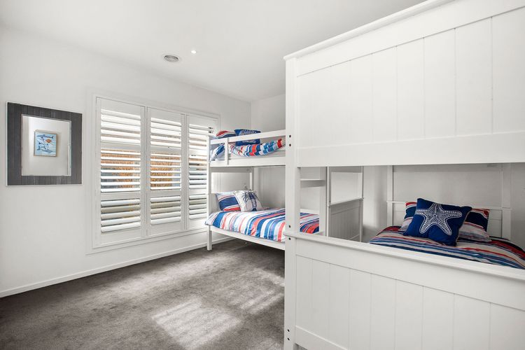 Bedroom Four: Two single bunks, sleeping four 