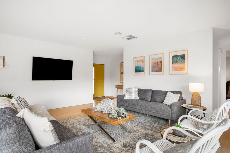 Living Room with Smart TV