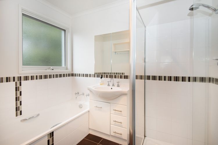 Family bathroom with bath