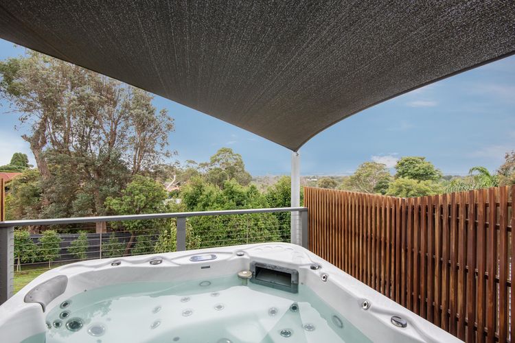 Views from the Spa bath