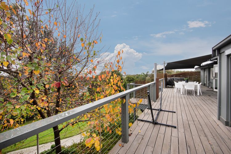 Large deck area