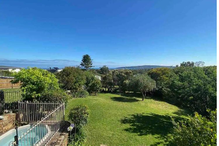 Views for days. Plenty of space for the kids to run around or set up a picnic on the lawn.