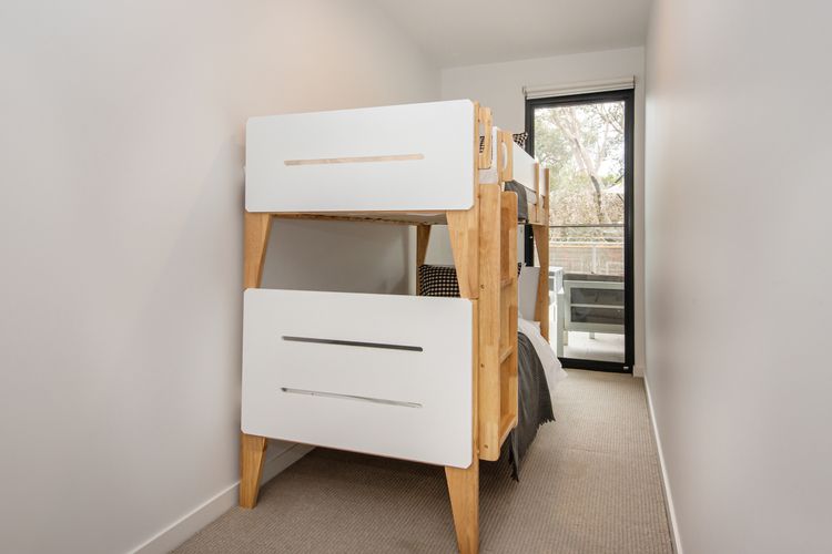 Single bunks in second bedroom 
