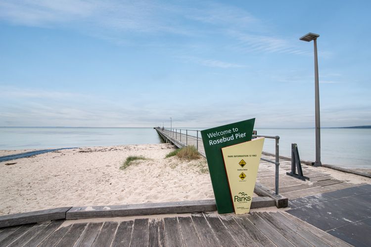 Walk to the pier