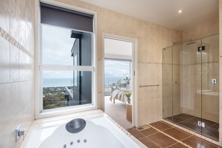 views from master spa bath