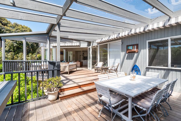 You can also dine outdoors with a provision of table and seating