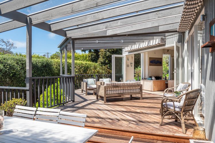 Outdoor seating area