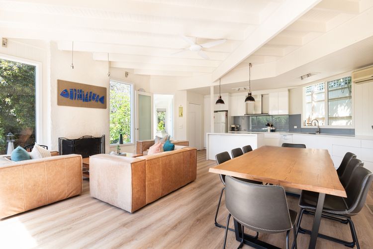 Old-school, functional fire place to add cosiness into the home