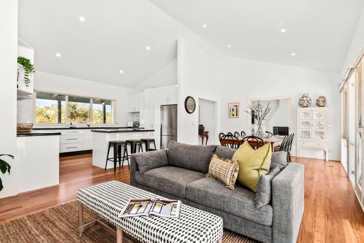 Second living, dining and fully equipped kitchen