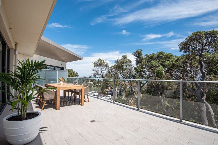 Spacious Balcony with outdoor living, dining and BBQ