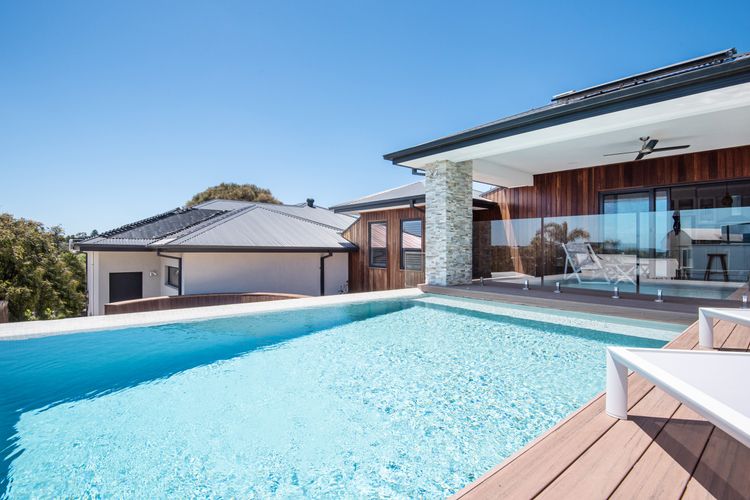 Luxury style pool