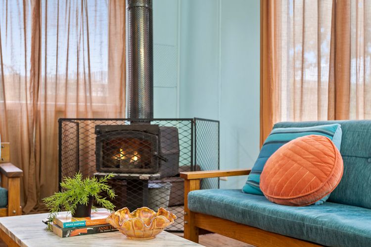 cosy fireplace