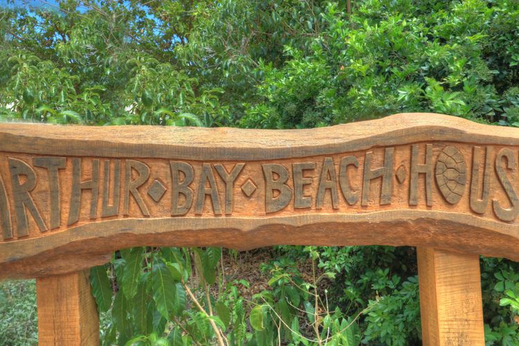 The Beach House at Arthur Bay