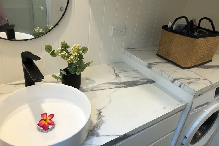 Bathroom sink and vanity