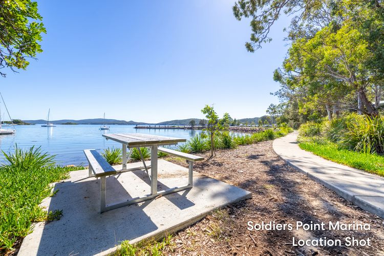 Casuarina’s, 5/33 Soldiers Point Road – superb waterfront unit