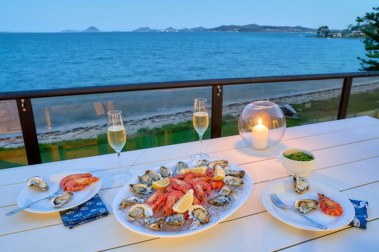 Casuarina’s, 5/33 Soldiers Point Road – superb waterfront unit