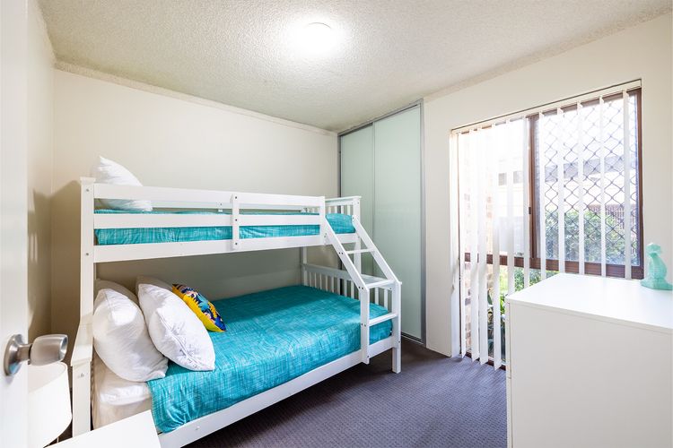 Bay Parklands, 57/2 Gowrie Ave – ground floor unit with pool, tennis court & aircon