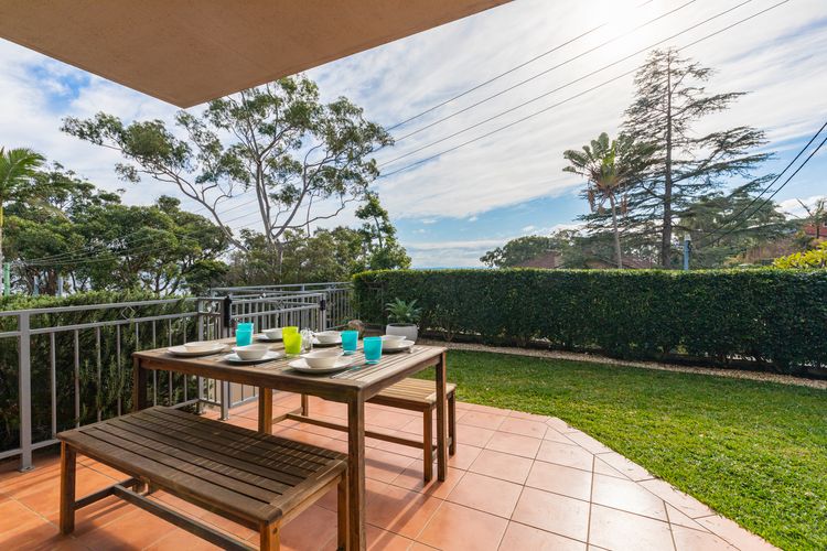 Dutchies Vista, 1/45 Christmas Bush Ave – Ground floor duplex with stunning water views and close to the beach