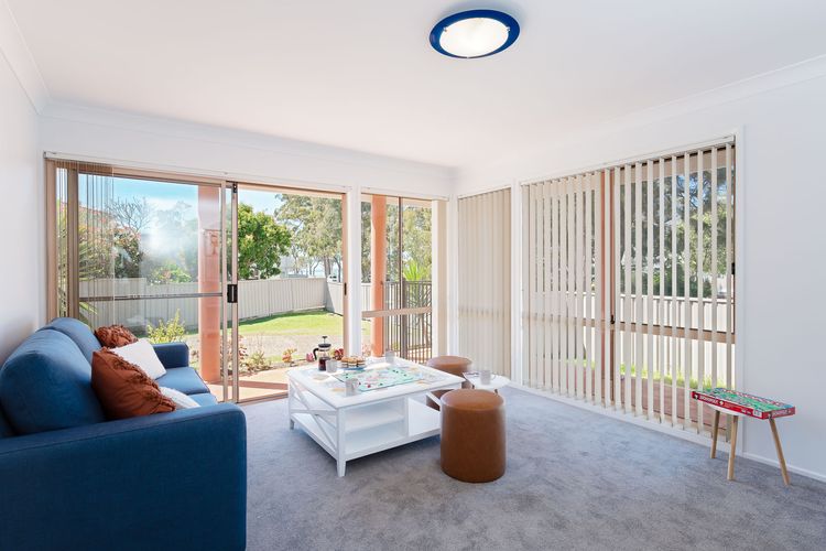 Downstairs lounge area